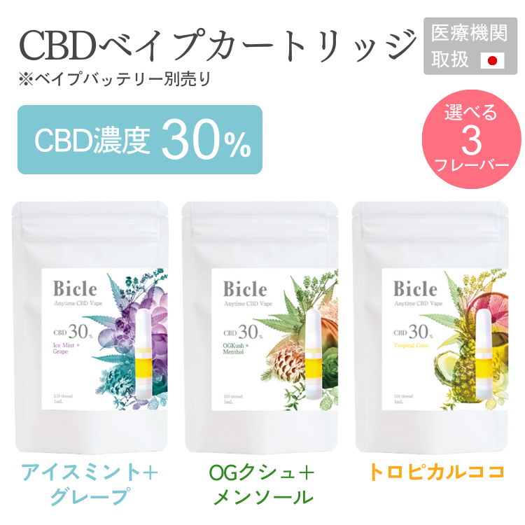 エニタイムCBD べイプカートリッジ　Tropical Coco